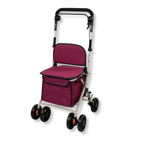 Andador con Asiento y Cesta